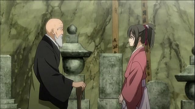 Сказание о демонах сакуры (второй сезон) / Hakuouki: Hekketsu-roku - Shinsengumi Kitan Скриншот 3