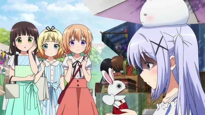 Заказывали кролика? (третий сезон) / Gochuumon wa Usagi Desu ka? Bloom Скриншот 1