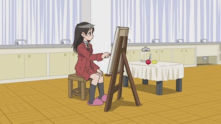 Наброски Хидамари (третий сезон) / Hidamari Sketch X Hoshimittsu Скриншот 1