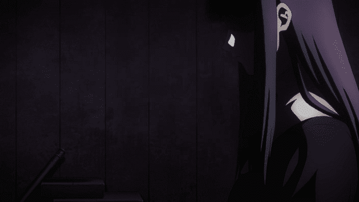 Граница пустоты: Сад грешников (фильм третий) / Gekijouban Kara no Kyoukai: Dai San Shou - Tsuukaku Zanryuu Скриншот 2